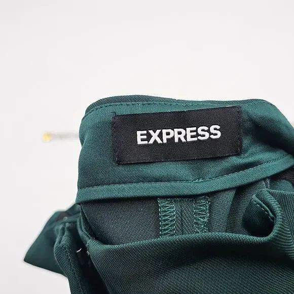 Express Green Wide Leg Pants - Picture 2 of 7